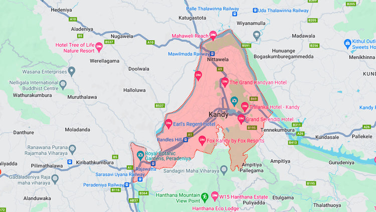 Kandy Accommodation Transfers