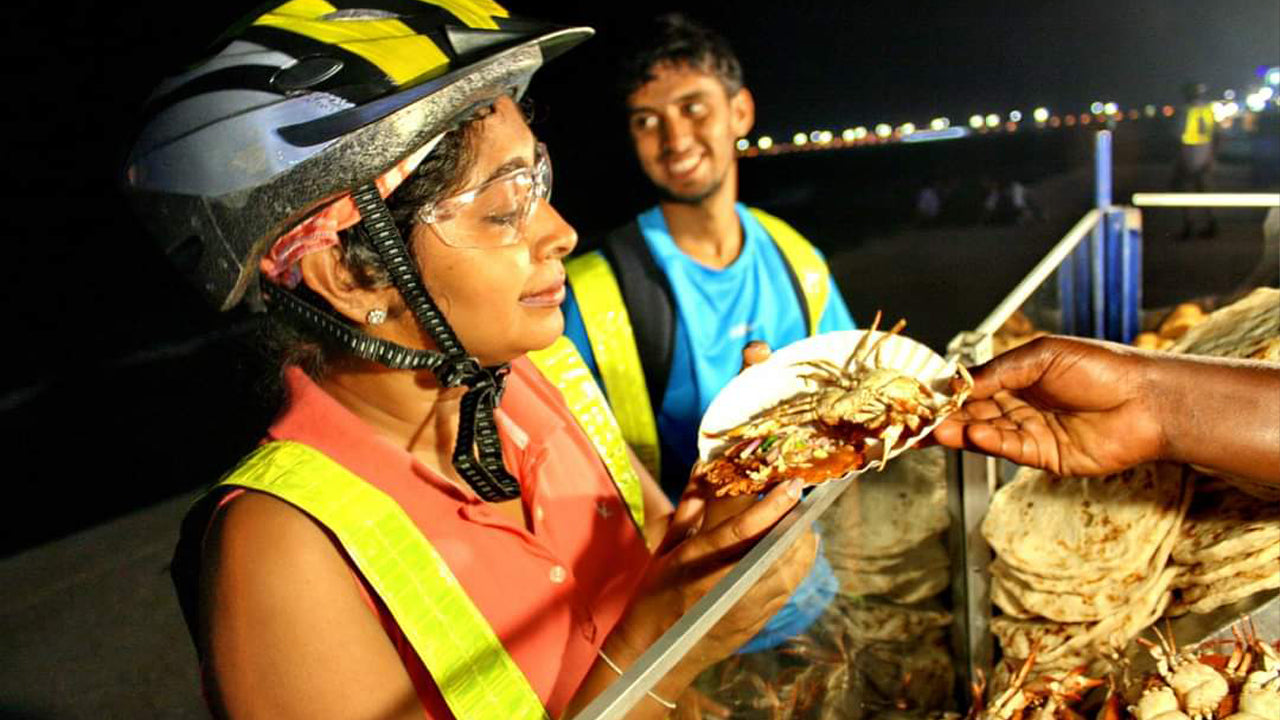 Streetfood Cycling Tour from Colombo