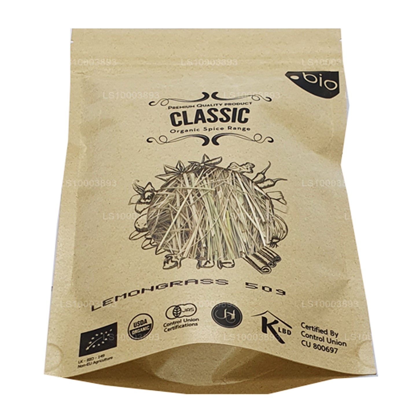 Lakpura Organic Lemongrass Dried