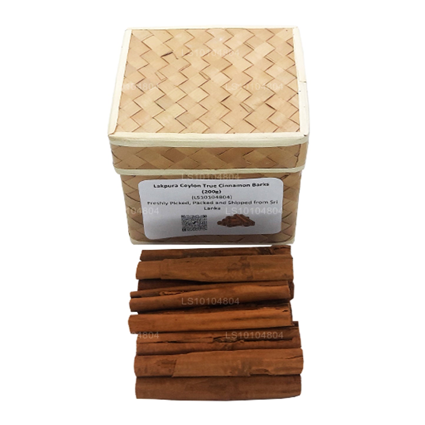 Lakpura Organic Ceylon True Cinnamon Barks Box