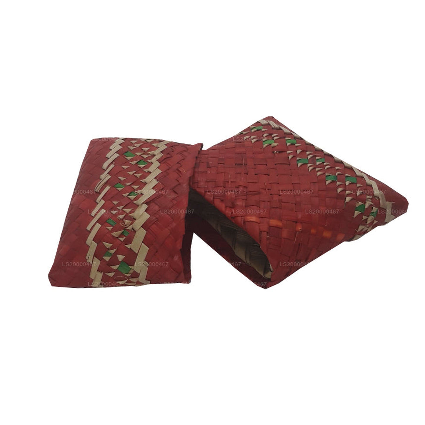 Sri Lankan Small Womens Purse (Hambiliya) හැඹිලිය - Red