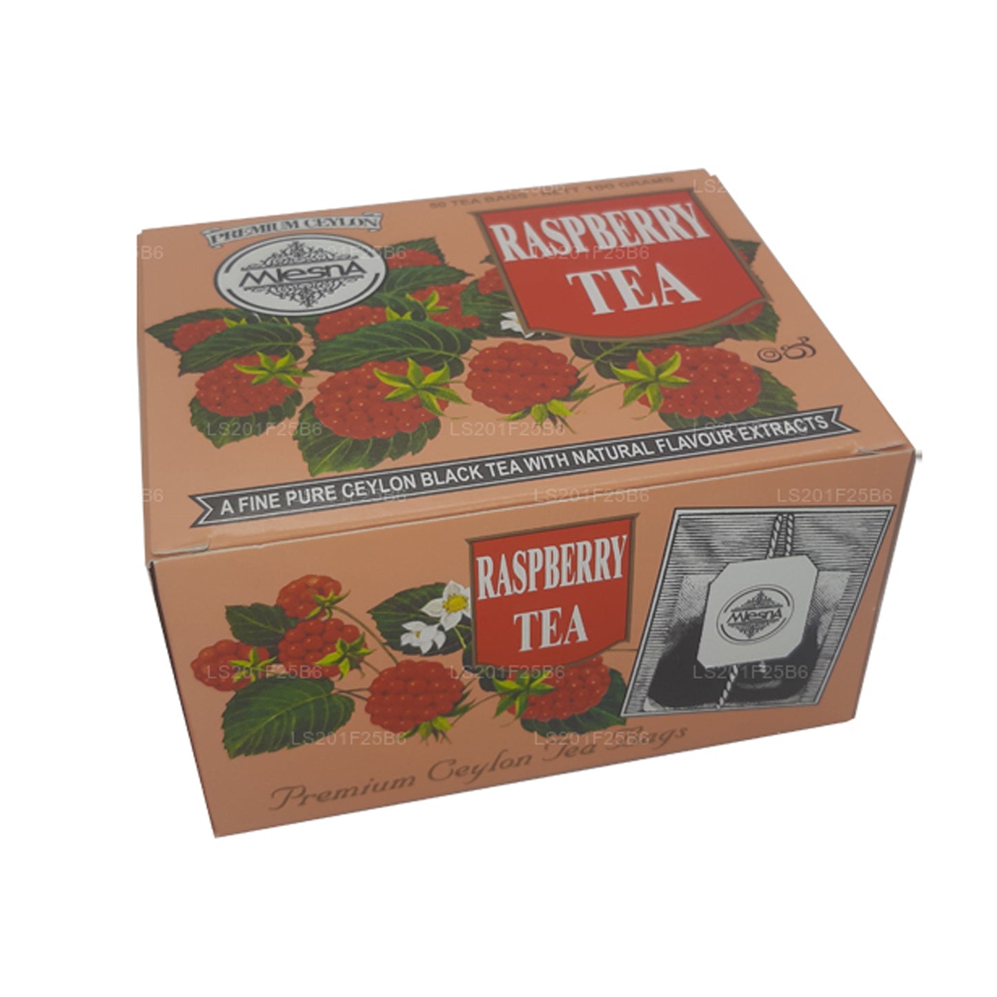 Mlesna Raspberry Tea (100g) 50 Tea Bags