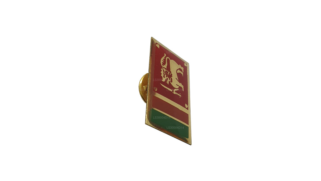 Sri Lankan National Flag Lapel Pin (Design A)