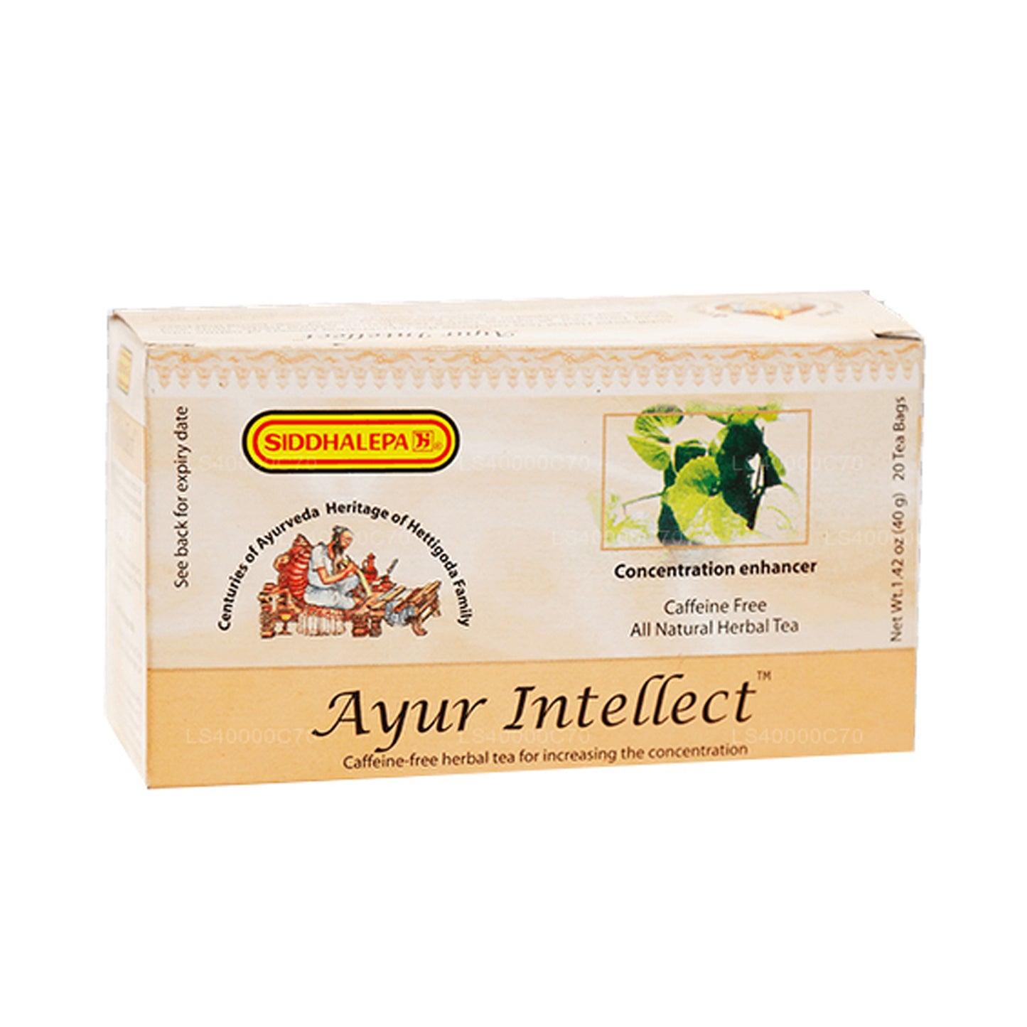 Siddhalepa Ayur Intellect Tea (40g)