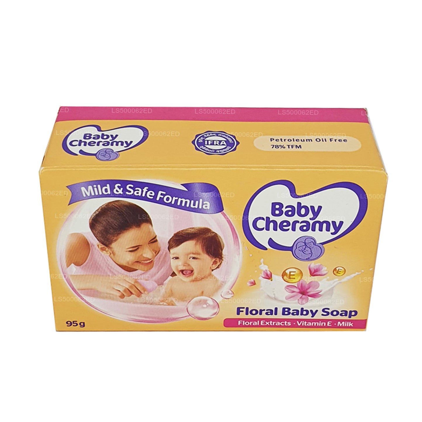 Baby Cheramy Floral Baby Soap (95g)