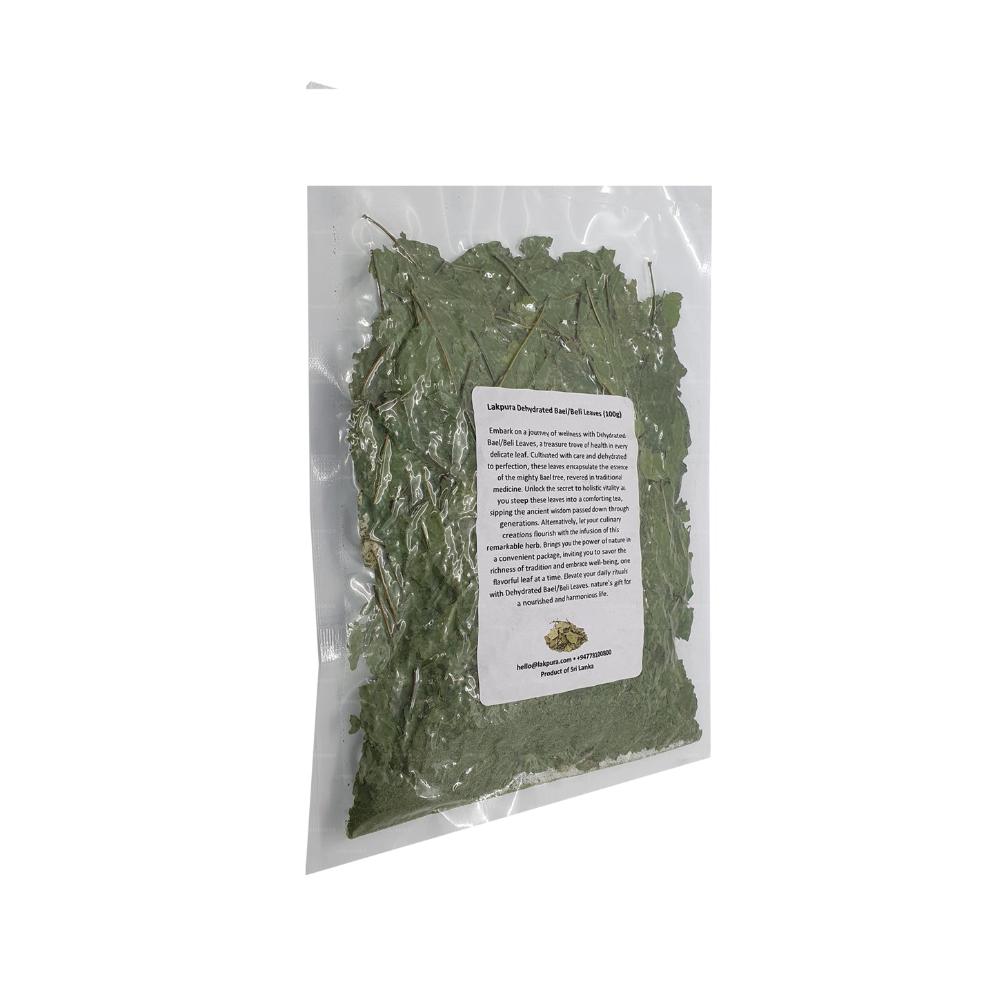 Lakpura Dehydrated Bael/Beli Leaves