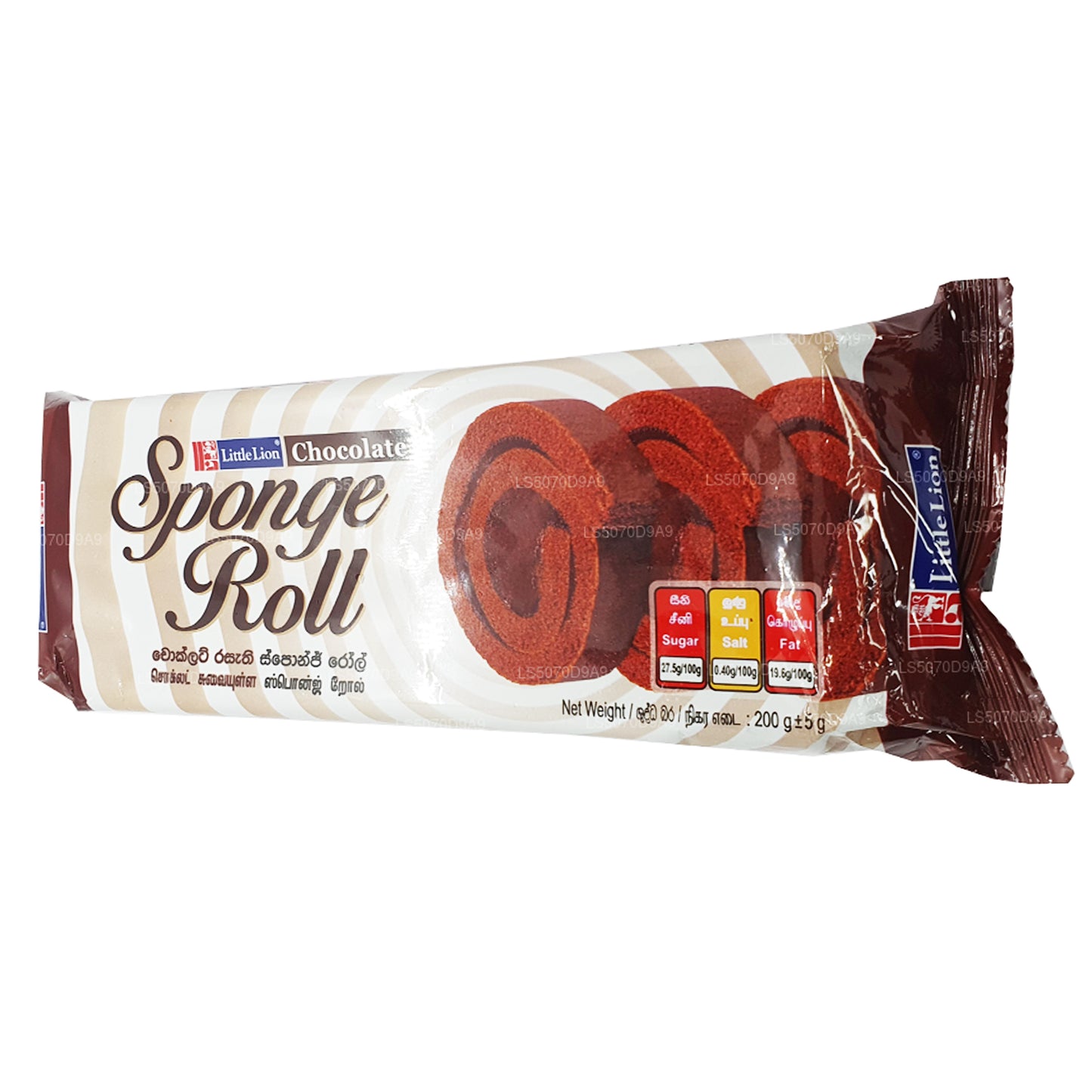 Little Lion Sponge Roll Chocolate (200g)