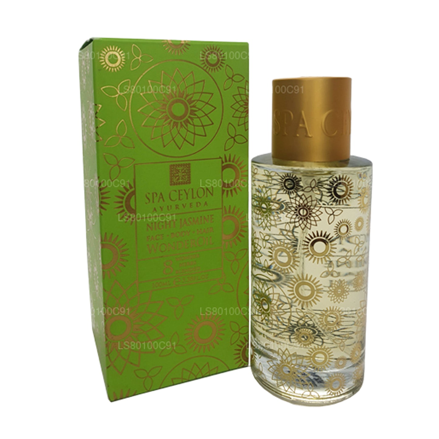 Spa Ceylon Night Jasmine Wonder Oil (100ml)