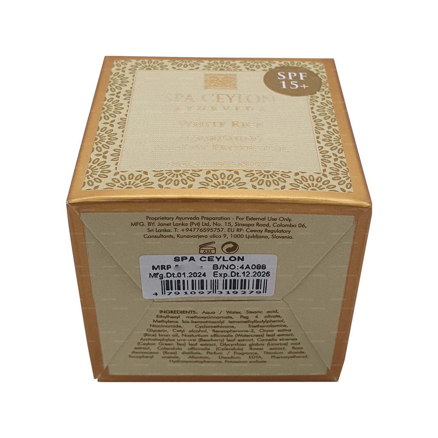 Spa Ceylon White Rice Nourishing All-Day Protector (50g)