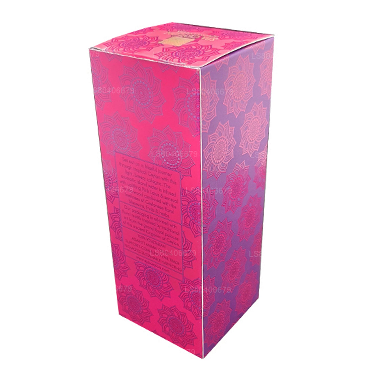 Spa Ceylon Pink Lotus Sandalwood Eau de Ceylon (100ml)