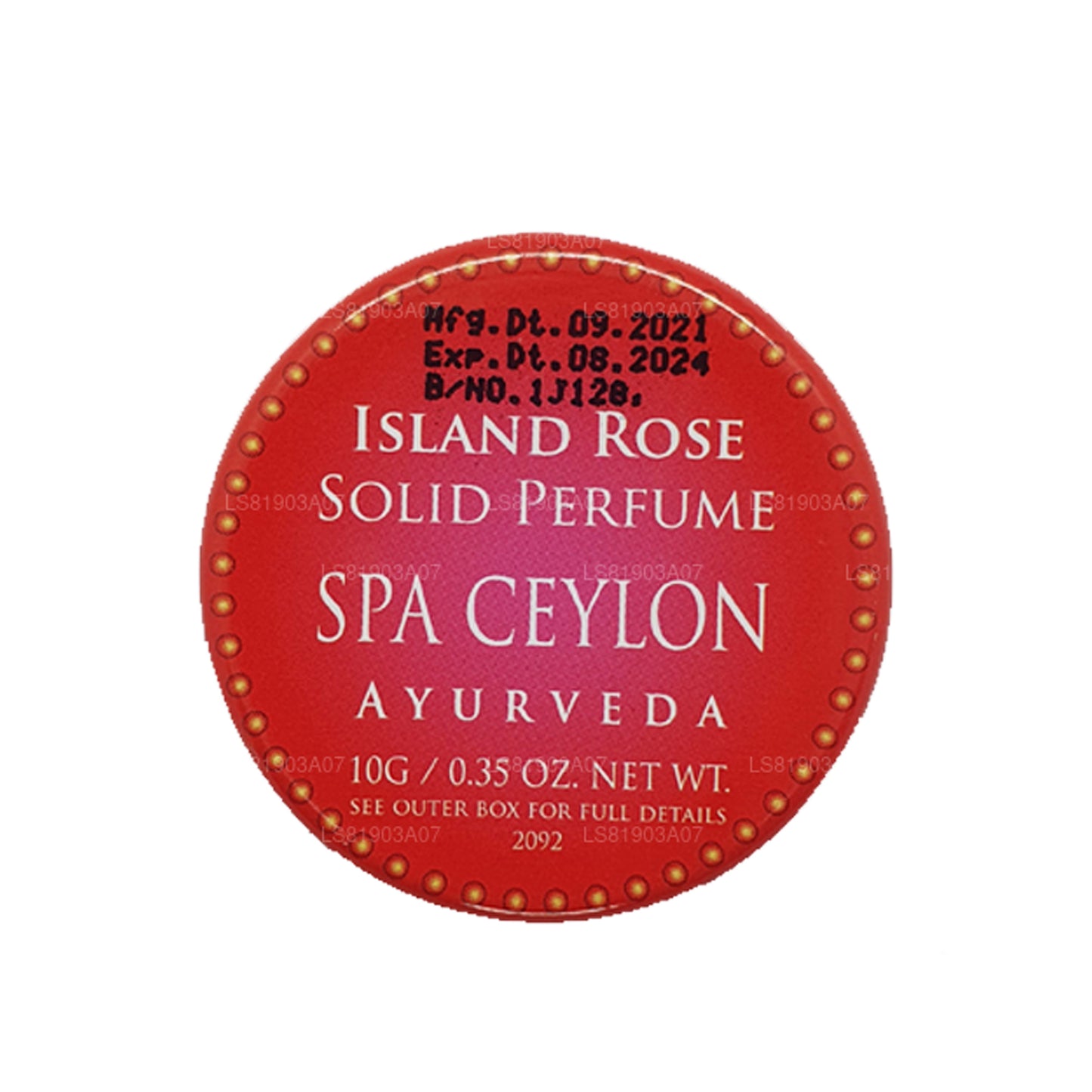 Spa Ceylon Island Rose Solid Perfume (10g)