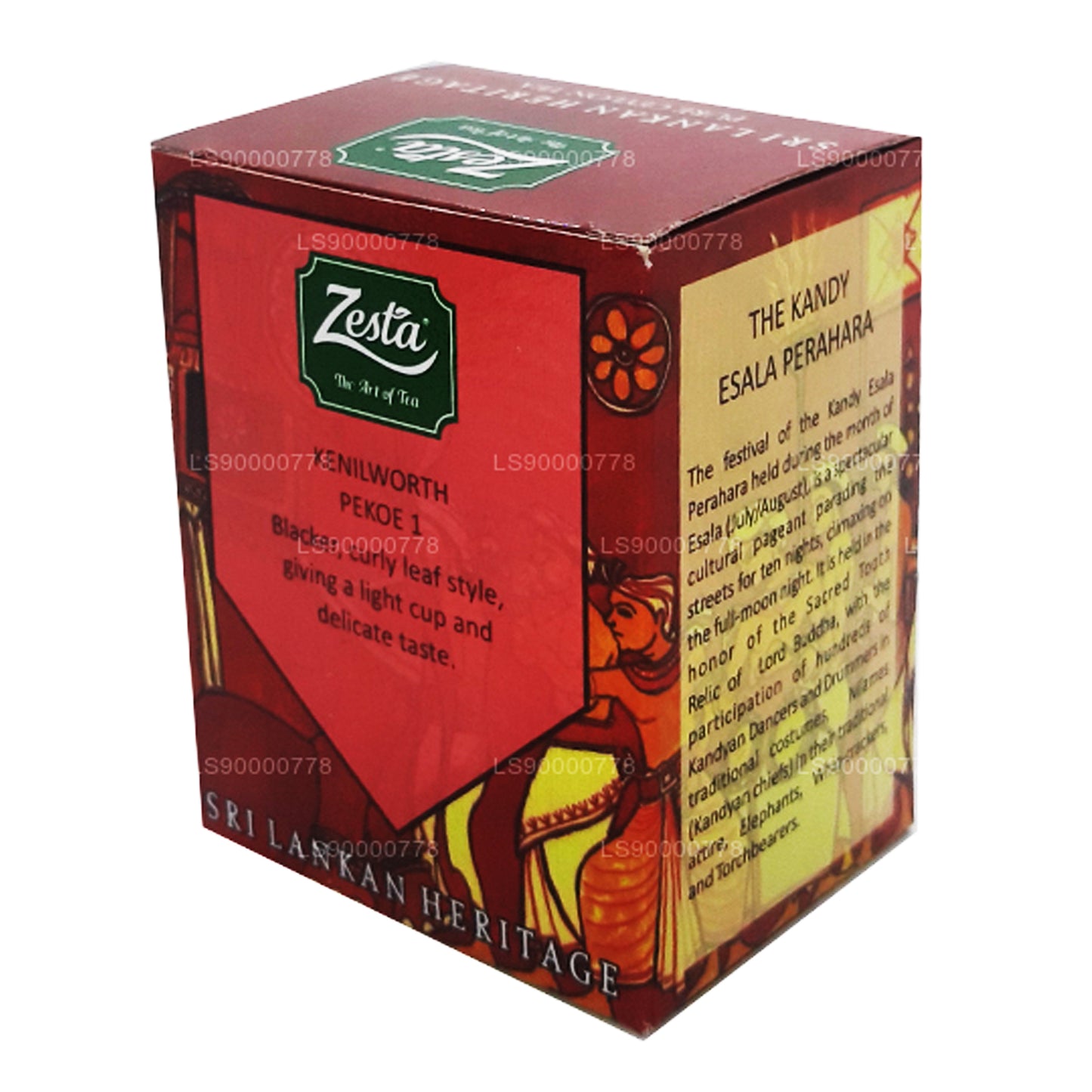 Zesta Sri Lankan Heritage Pure Ceylon Tea Kenilworth PEKOE 1 (100g)