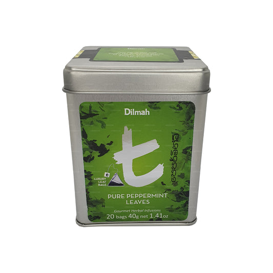 Dilmah t-Series Pure Peppermint Leaves (40g) 20 Tea Bags