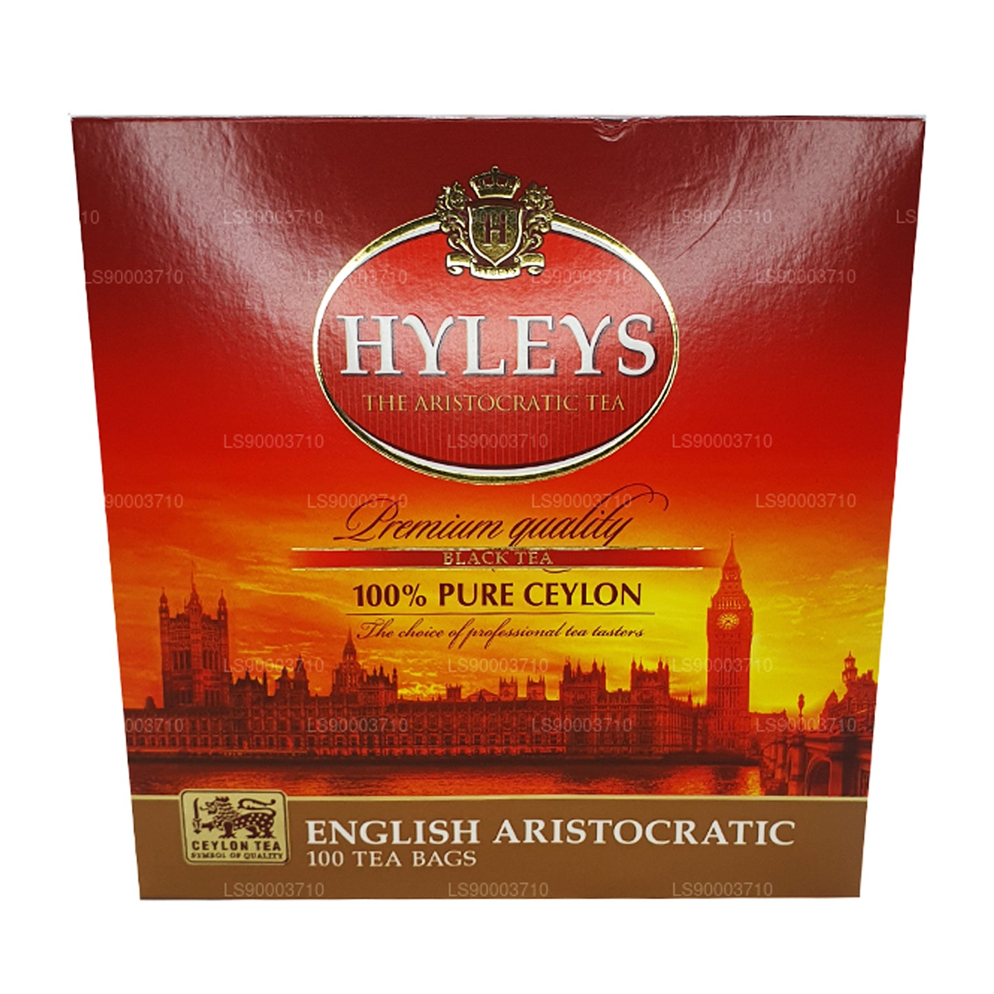 HYLEYS Premium Quality Black Tea 100 Tea Bages (200g)