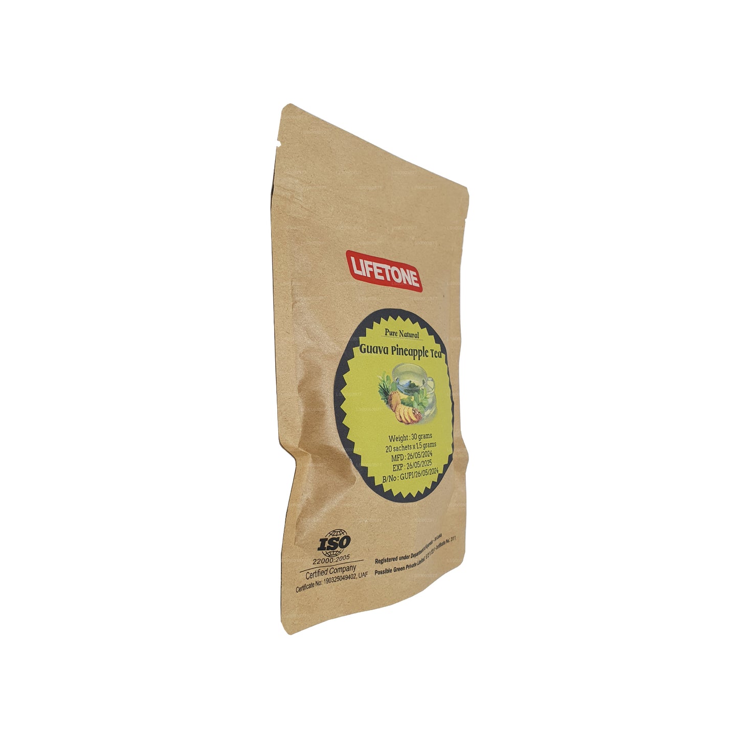 Lifetone Guava Pineapple Tea (30g) 20 Tea Bags