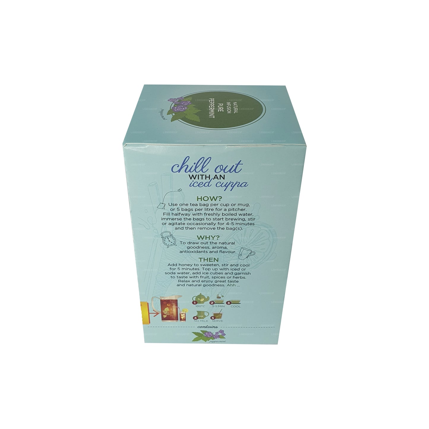 Dilmah Natural Infusion Pure Peppermint (30g) 20 Tea Bags