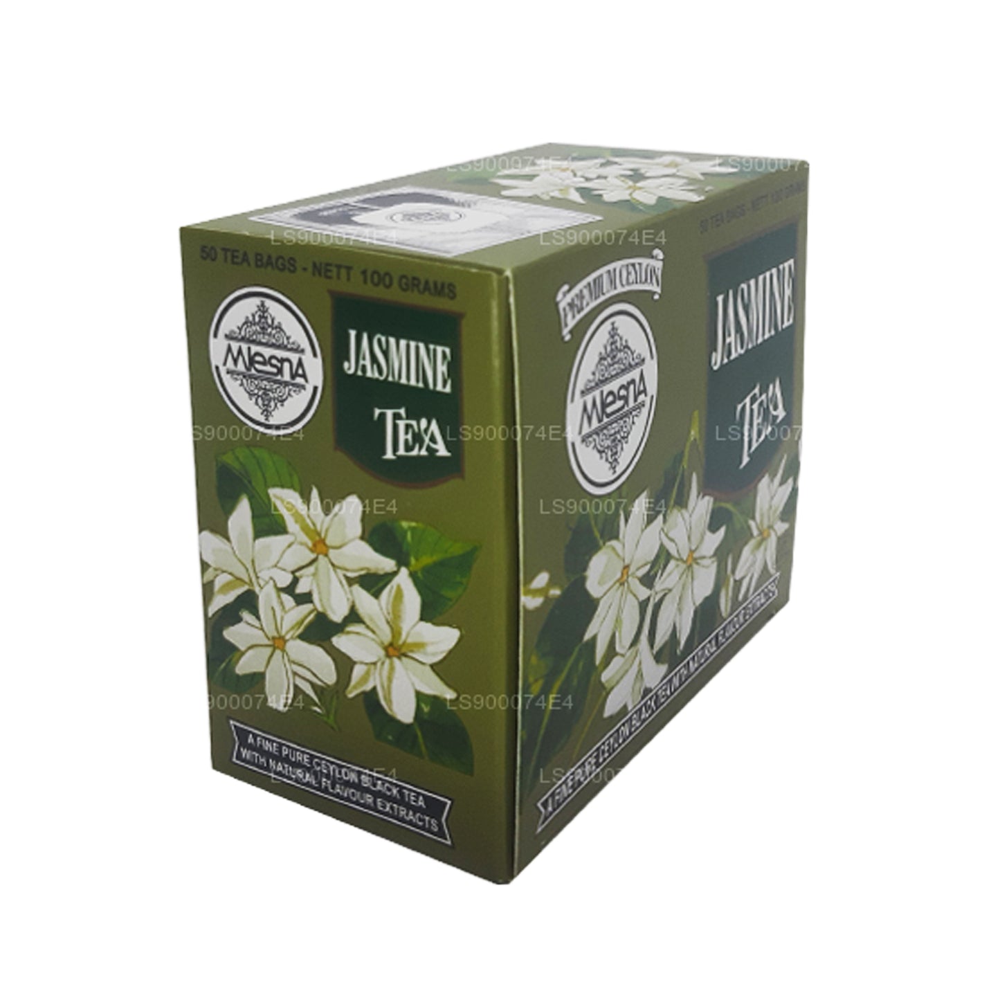 Mlesna Jasmine Black Tea (100g) 50 Tea Bags