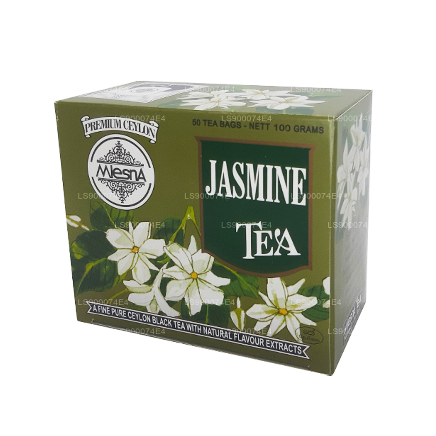 Mlesna Jasmine Black Tea (100g) 50 Tea Bags