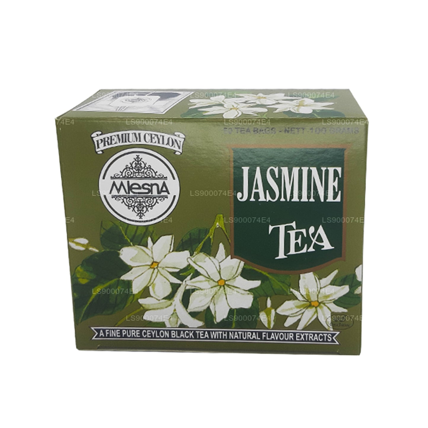 Mlesna Jasmine Black Tea (100g) 50 Tea Bags