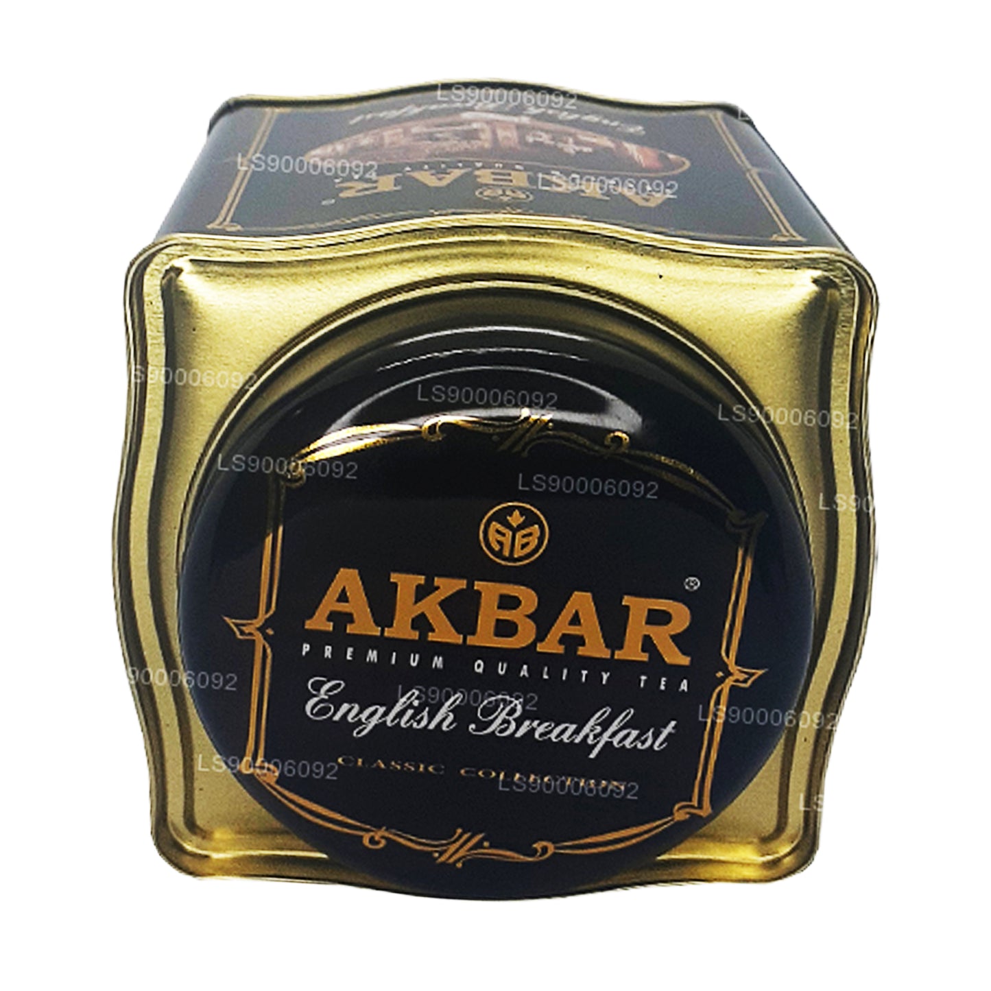 Akbar Classic English Breakfast Leaf Tea (250g) Tin