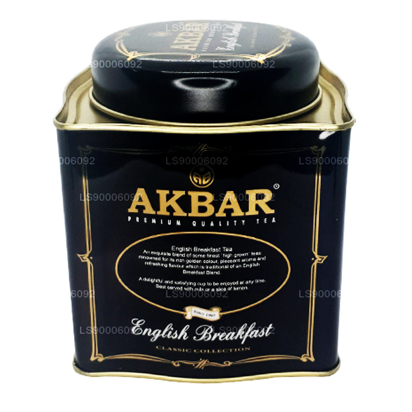 Akbar Classic English Breakfast Leaf Tea (250g) Tin