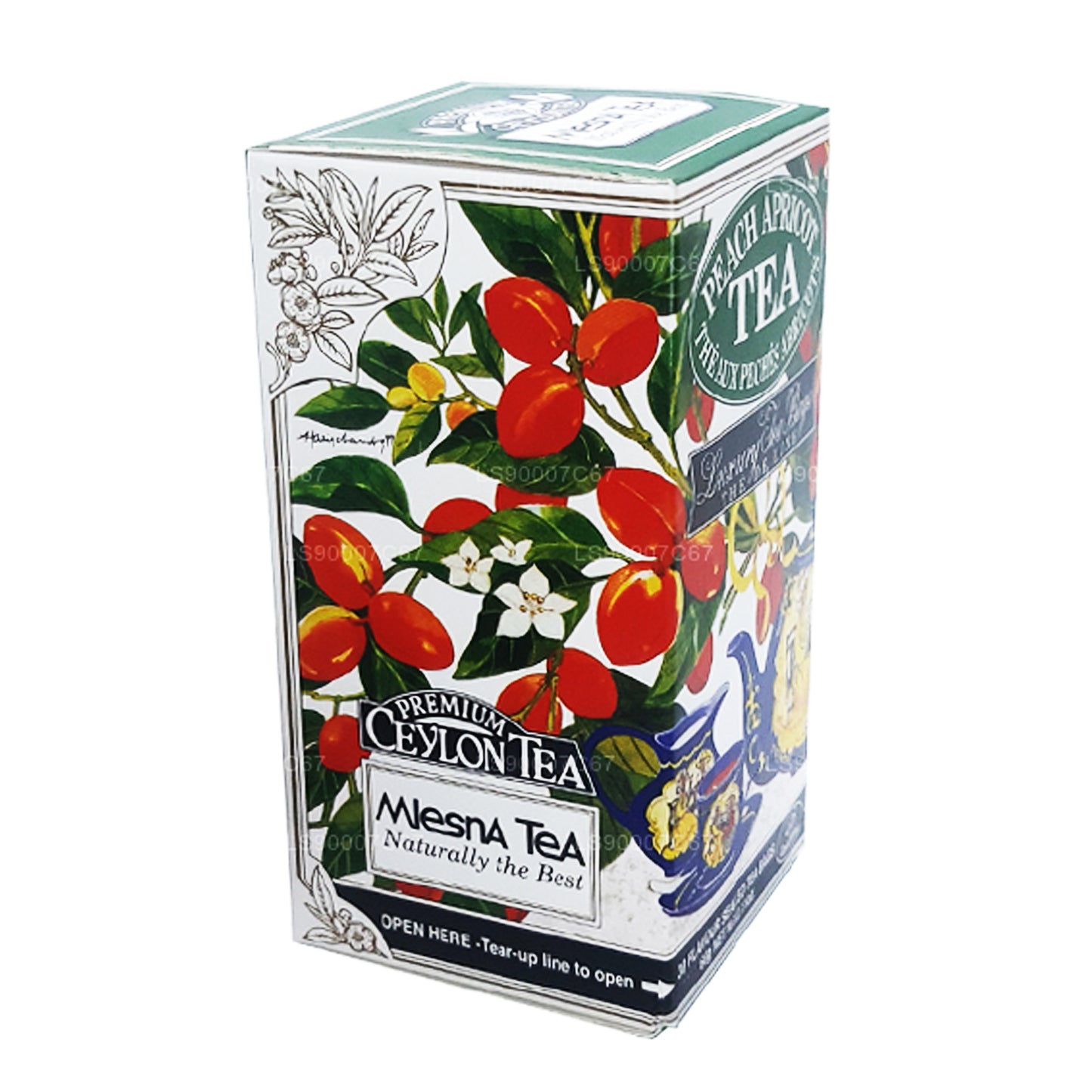 Mlesna Peach Apricot LuxuryTea Bags (60g)