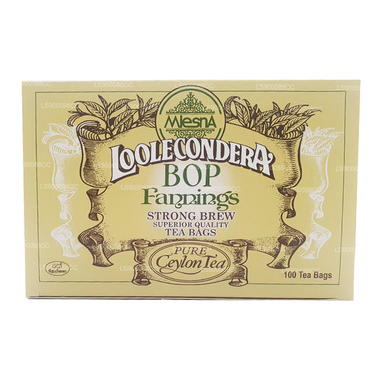 Mlesna Loolecondera BOP Fannings Strong Brew Tea (200g) 100 Tea Bags