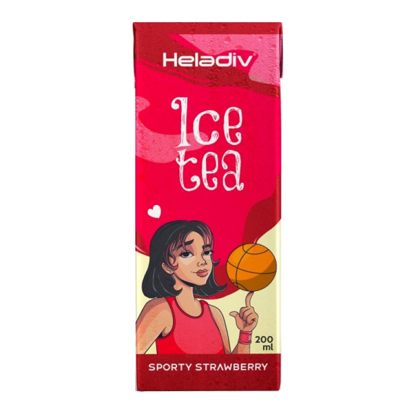 Heladiv Strawberry Ice Tea Tetra Pack (200ml)