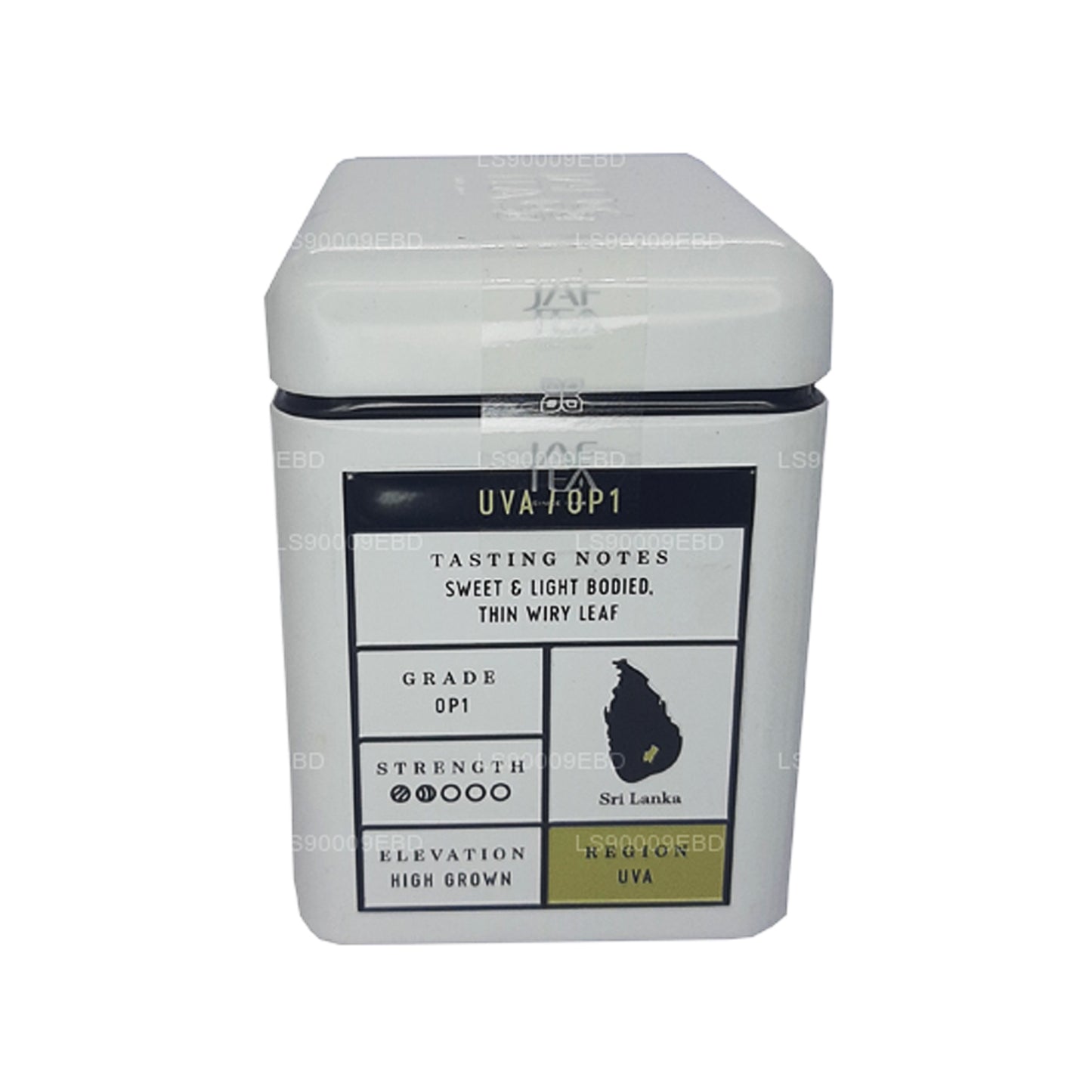 Jaf Tea Single Region Collection Uva OP1 Caddy (90g)