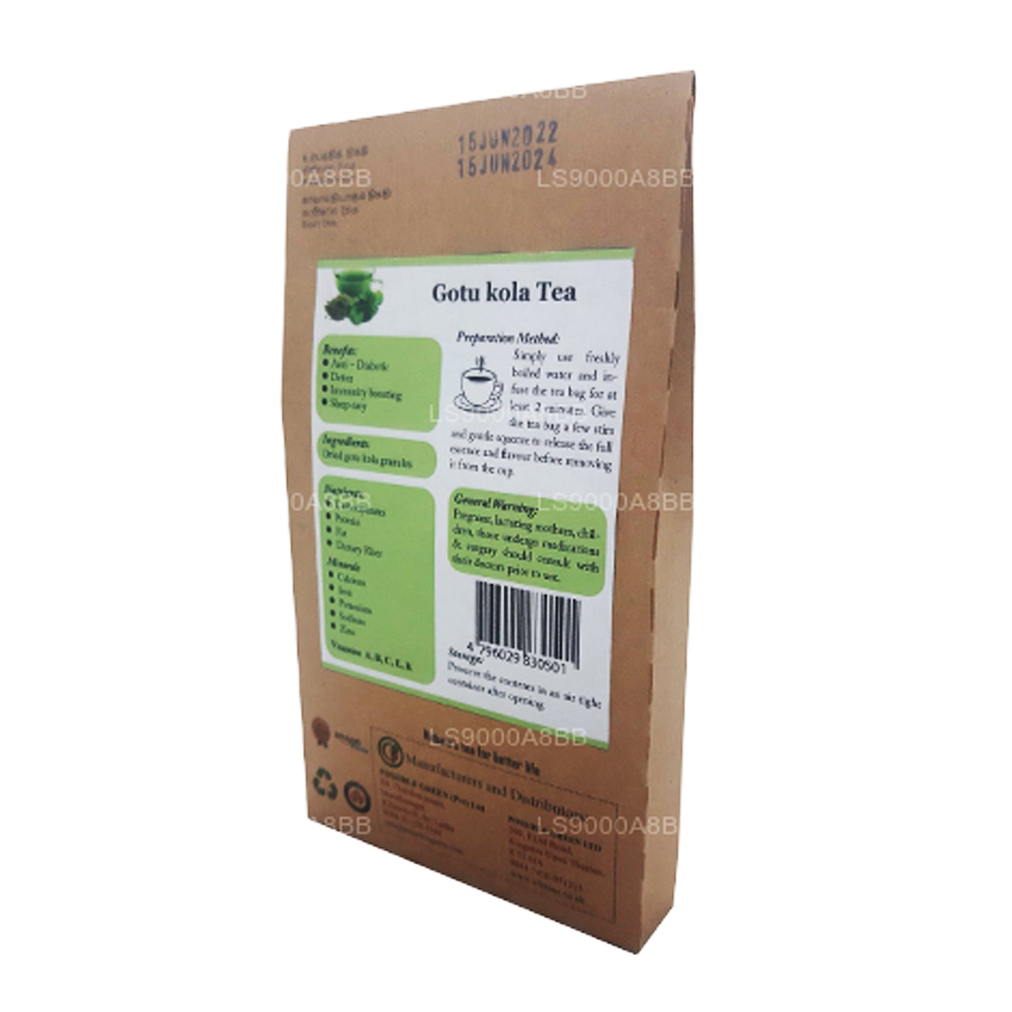 Lifetone Gotukola Tea (30g)