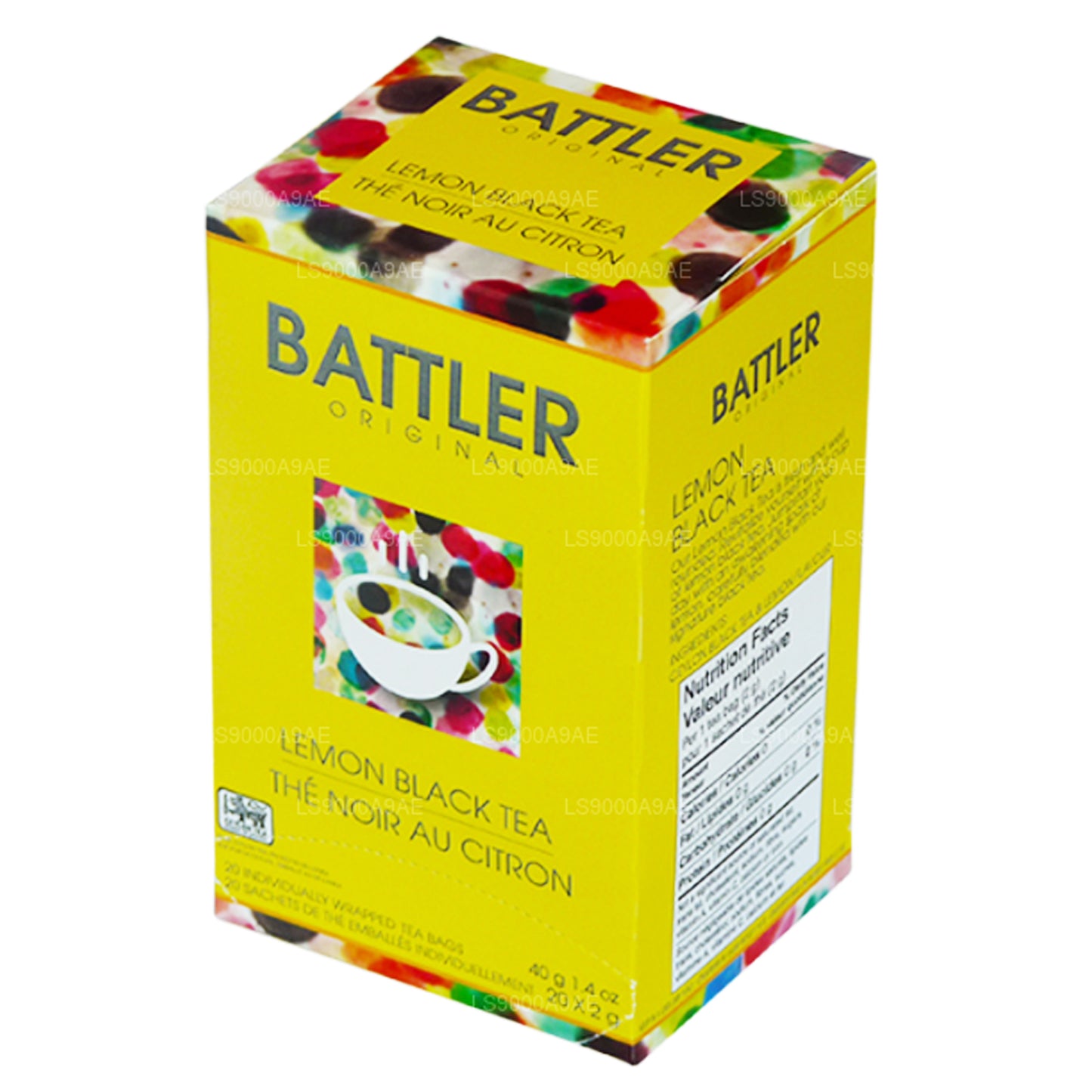 Battler Original Lemon Black Tea (40g) 20 Tea Bags