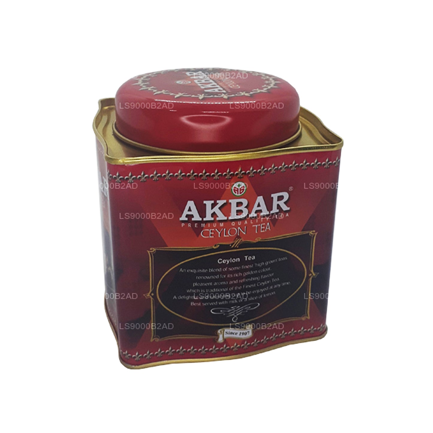 Akbar Classic Ceylon Tea Leaf Tea (250g) Tin