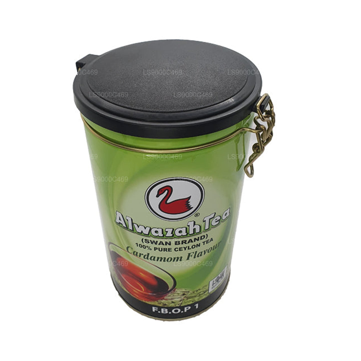 Alwazah Cardamom Flavour  Tea (FBOP1) Tin (300g)