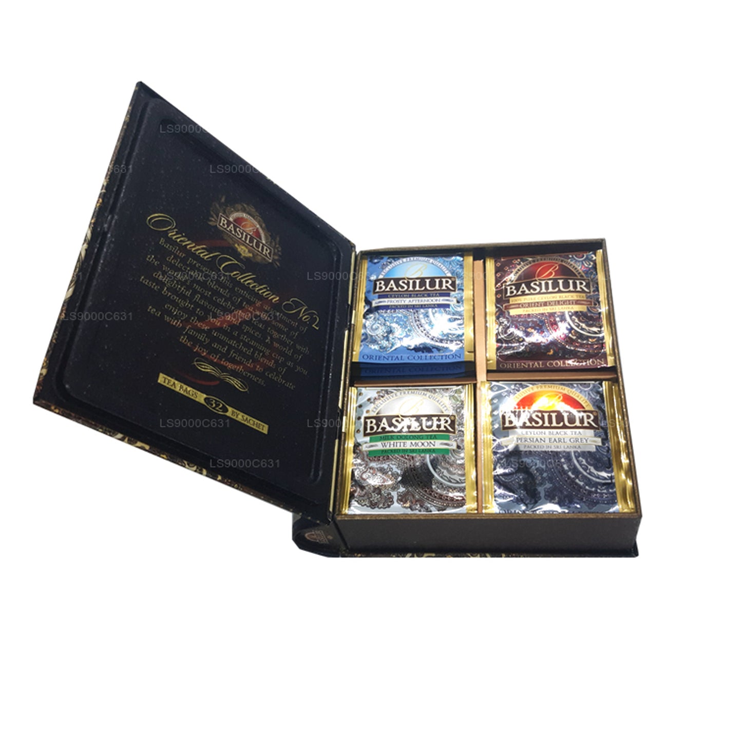 Basilur Oriental Collection Tea Book Vol.2 (60g) 32 Tea Bags