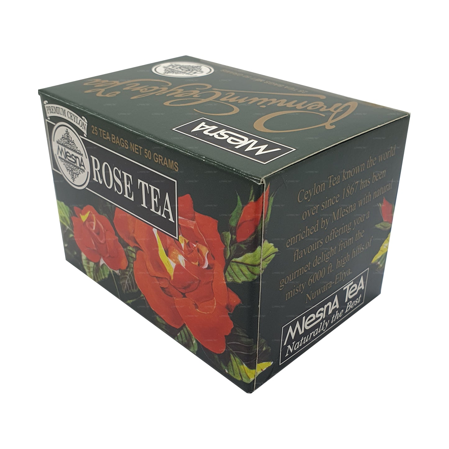 Mlesna Rose Tea (50g) 25 Tea Bags