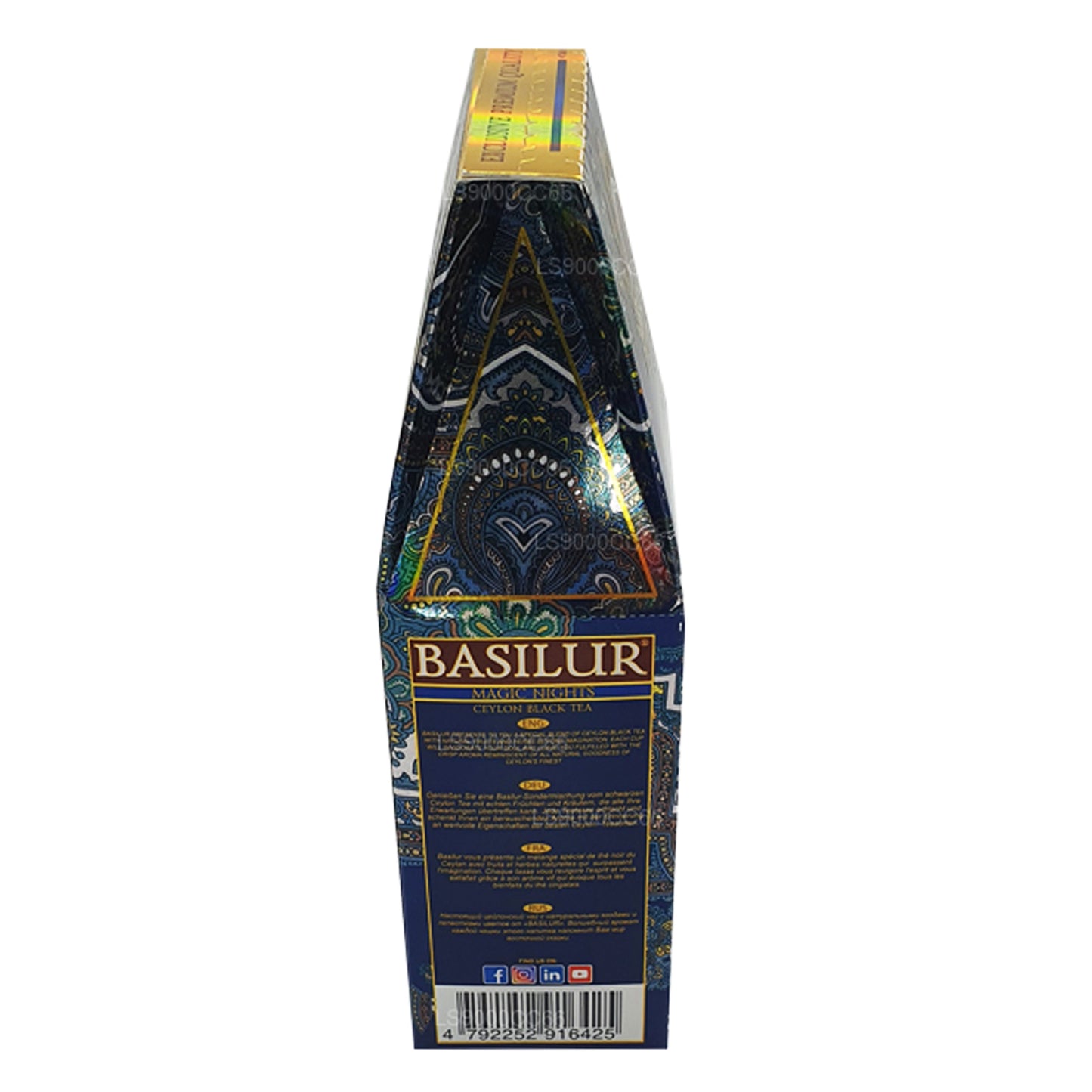 Basilur Magic Nights Ceylon Black Leaf Tea (100g)