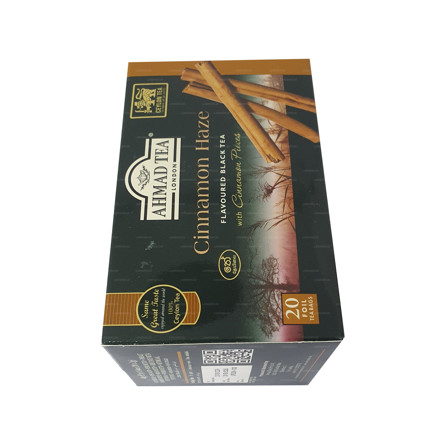 Ahmad Tea Cinnamon Haze 20 Foil Tea Bags (40g)