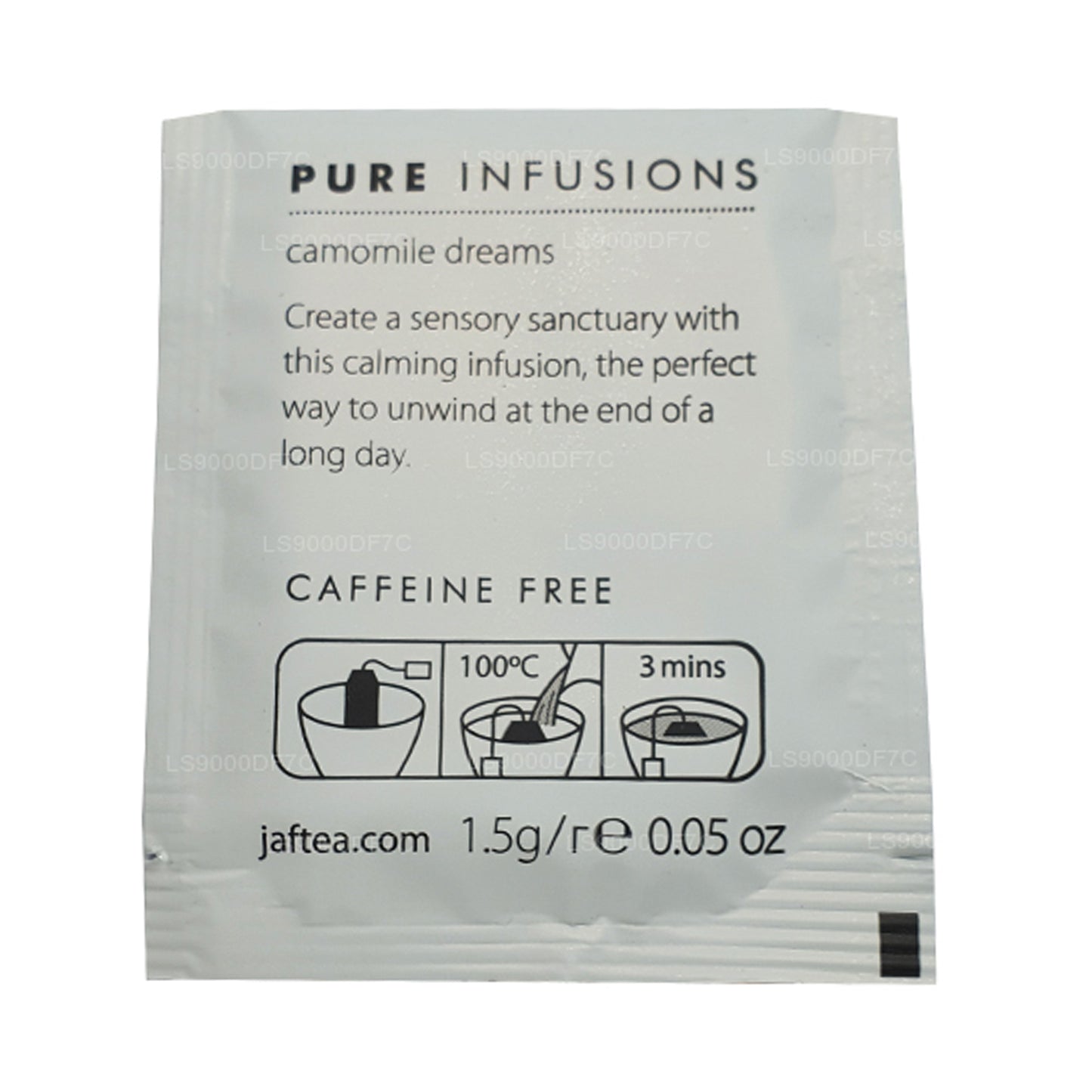 Jaf Tea Pure Teas and Infusions Foil Envelop Tea Bags (145g)