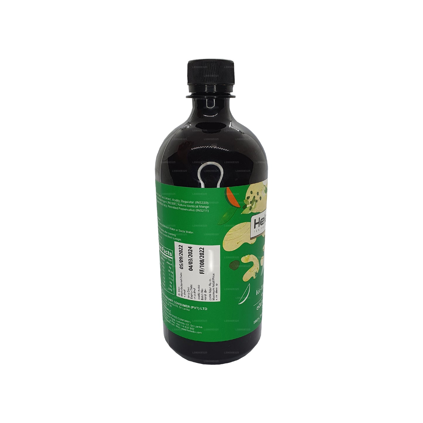 Heladiv Mango Ice Tea Syrup (750ml)