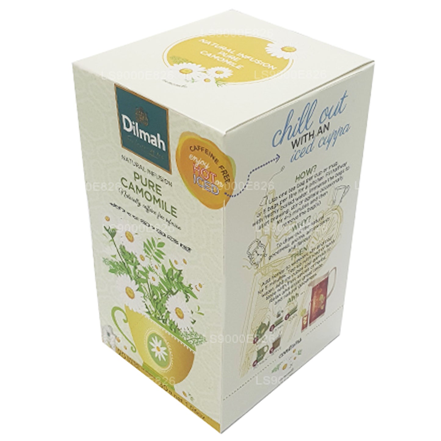 Dilmah Pure Camomile Flowers (30g) 20 Tea Bags