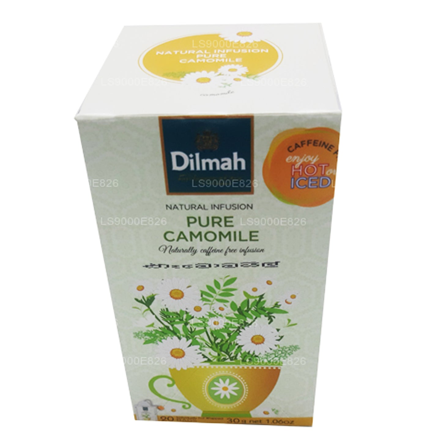 Dilmah Pure Camomile Flowers (30g) 20 Tea Bags