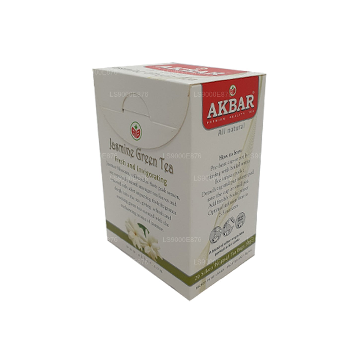 Akbar Jasmine Green Tea (36g) 20 Tea Bags