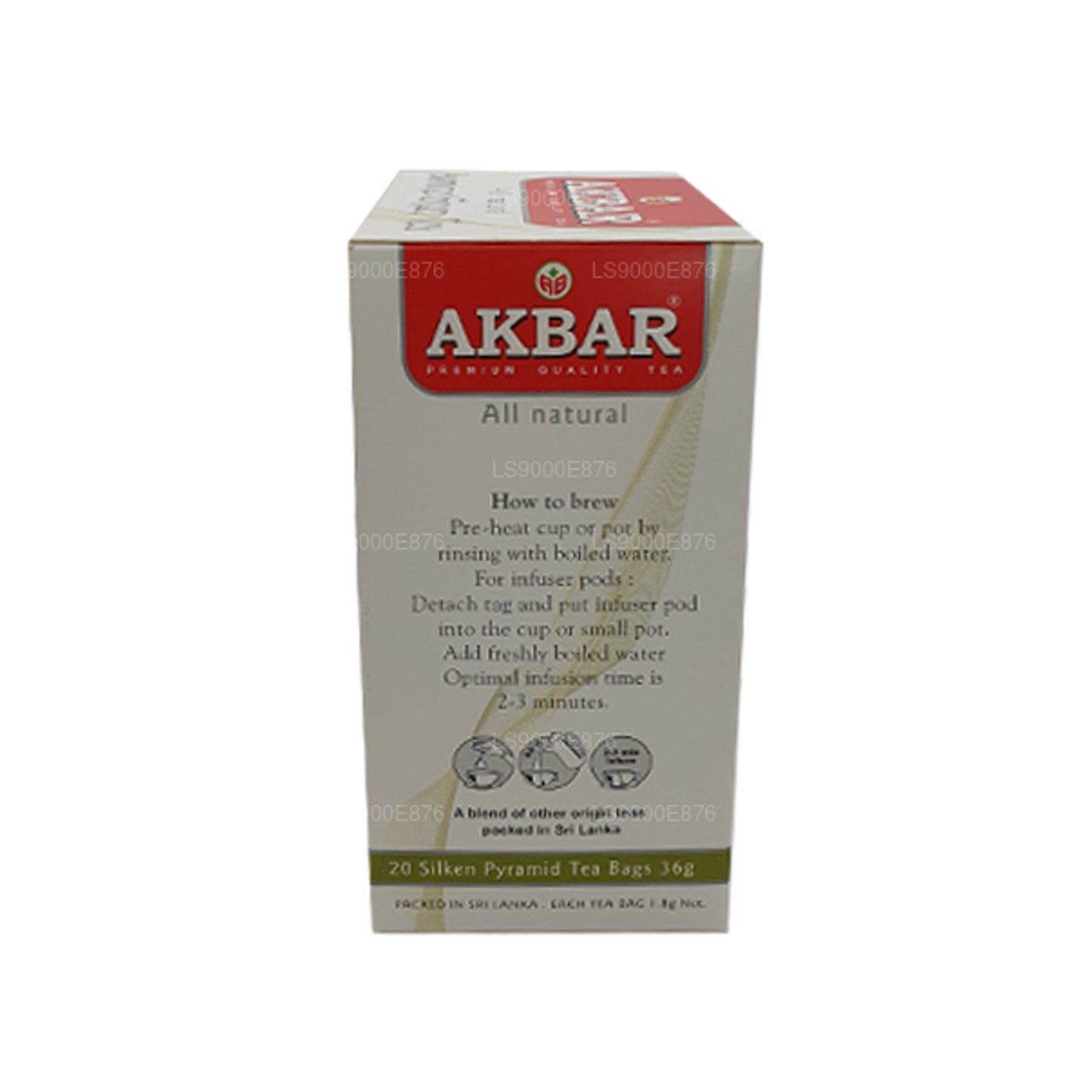 Akbar Jasmine Green Tea (36g) 20 Tea Bags