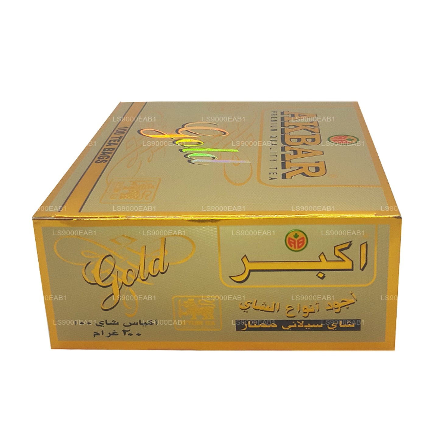 Akbar Gold Premium 100% Pure Ceylon Tea (200g) 100 Tea Bags