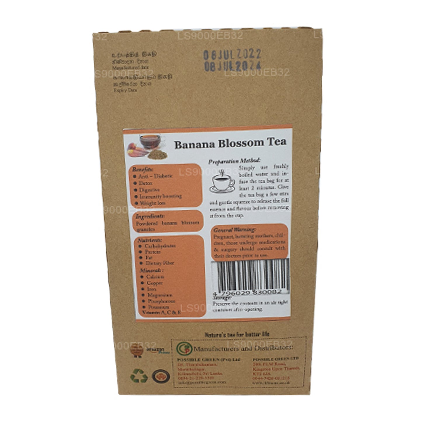 Lifetone Banana Blossom Tea (40g)