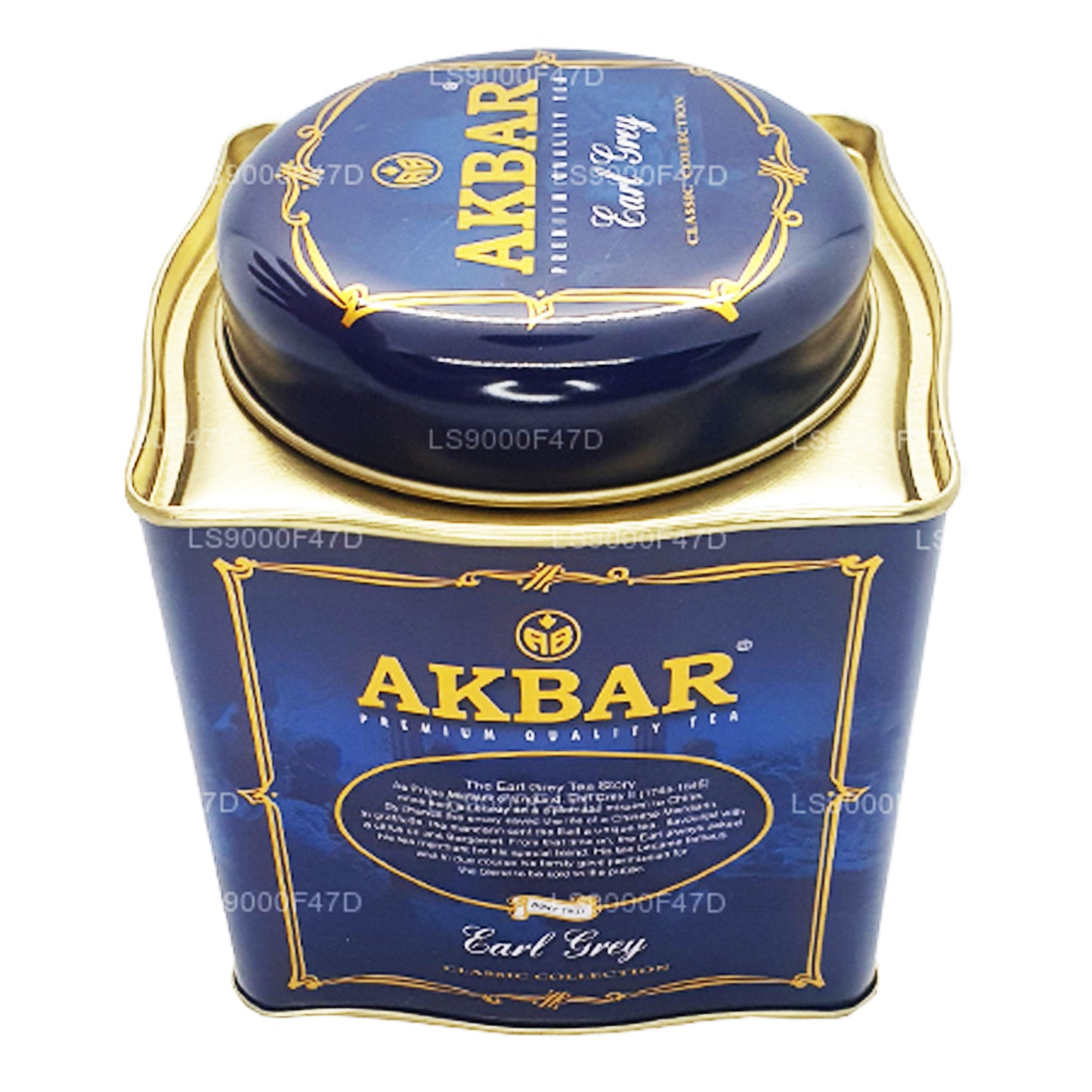 Akbar Classic Earl Grey Leaf Tea (250g) Tin