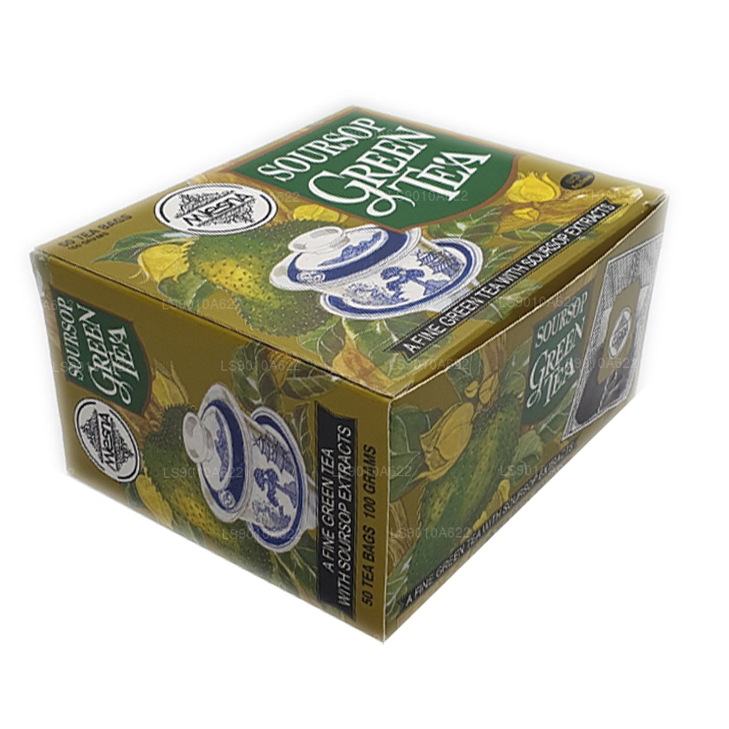 Mlesna Soursop Green Tea (100g) 50 Tea Bags