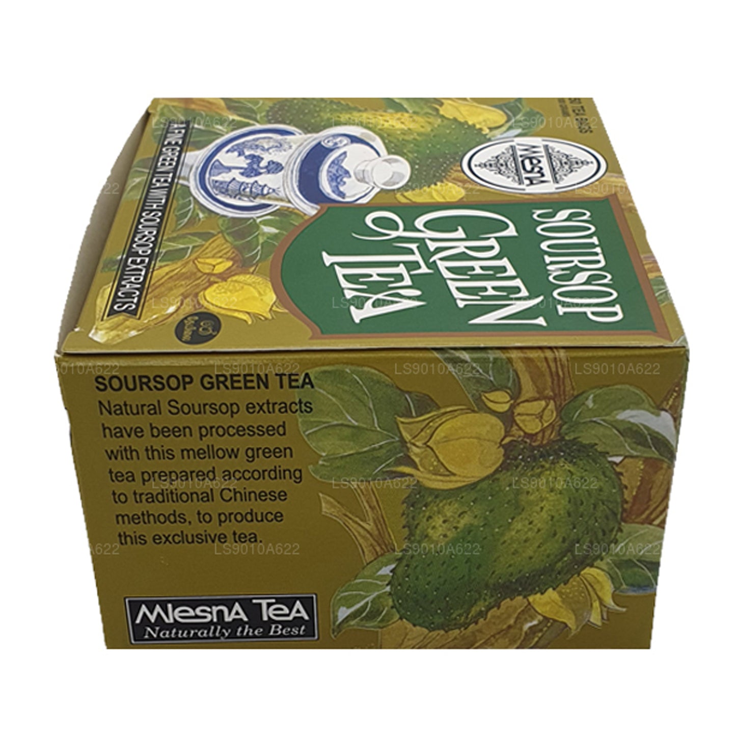 Mlesna Soursop Green Tea (100g) 50 Tea Bags