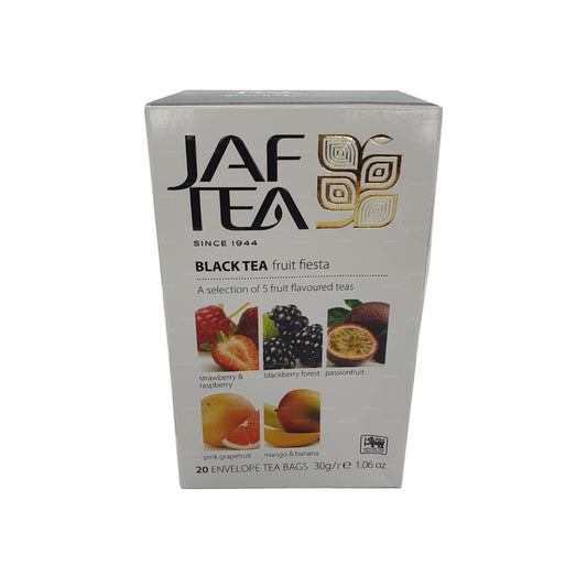 Jaf Tea Fruit Fiesta Black Tea (30g) 20 Envelope Tea Bags