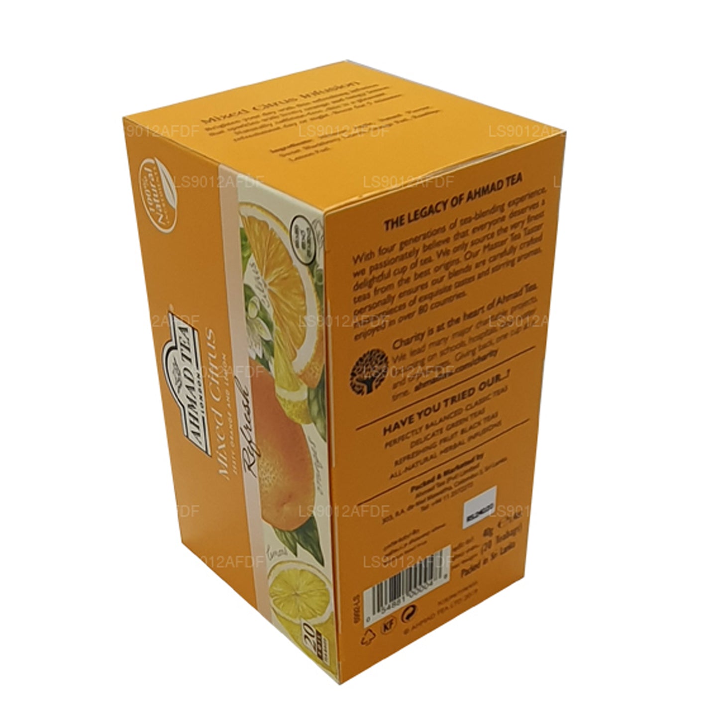 Ahmad Tea Mixed Citrus Tea (40g) 20 Foil Tea Bags